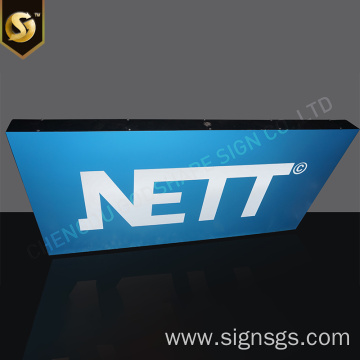 Outdoor Square Advertising Metal Light Box